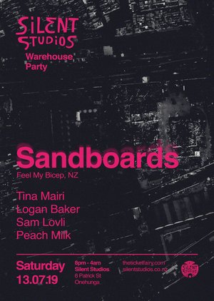 Silent Studios Warehouse Party feat. SandBoards (Feel my Bicep)