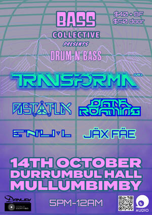 Bass Collective Presents TRANSFORMA + 8 Ball Audio Showcase