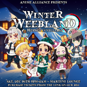 Winter Weebland: Heroes vs Villians