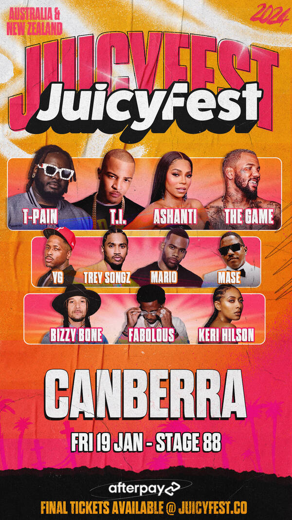 Juicy Fest Canberra Tickets Parkes Stage 88 The Ticket Fairy