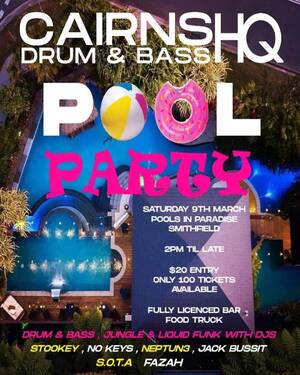 Drum & Bass Pool Party 9th March 24 (CNSDNBHQ)