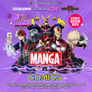 Manga vs Comics: AwesomeCon Afterparty