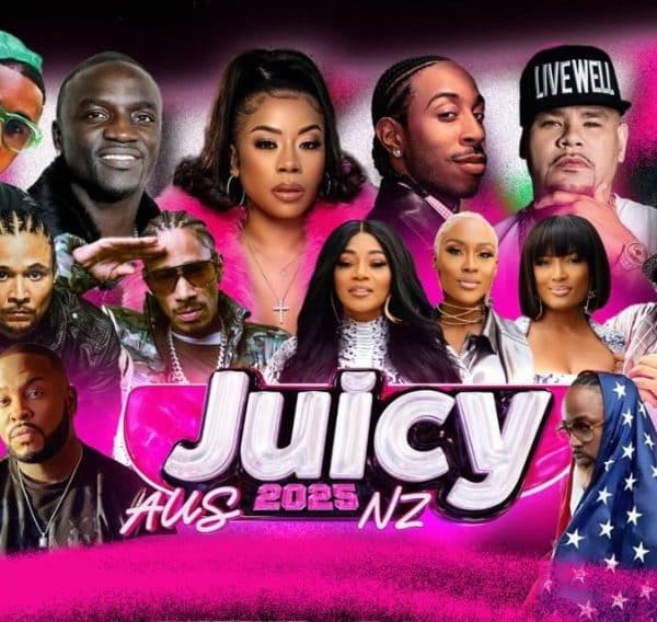 Juicy Fest 2025 Brings Ludacris, Akon, and More to Australia