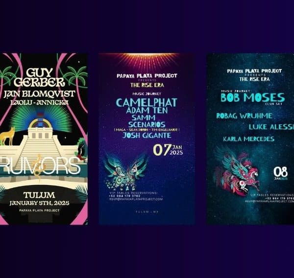 Papaya Playa Project to Host Camelphat, Bob Moses, and More in January 2025