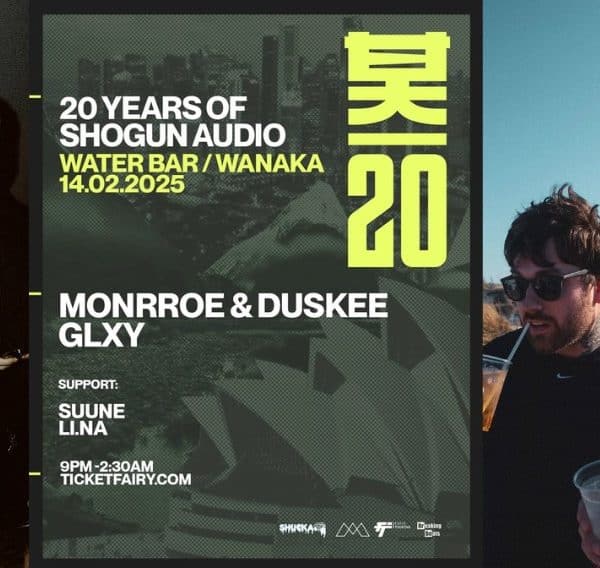 Shogun Audio Brings Monrroe, Duskee And GLXY To Wanaka